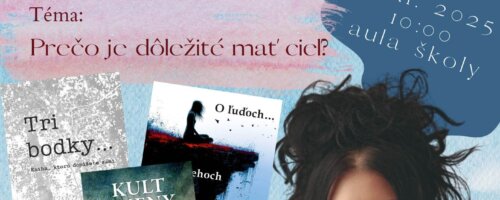 Naši hostia – prednášky inšpiratívnych osobností