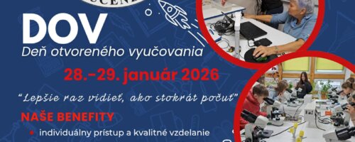 Pozývame všetkých žiakov 9. ročníka!