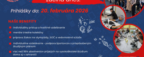 Termín prihlášok na našu školu.